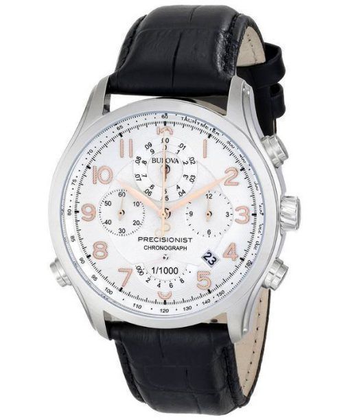 Montre Bulova précisionniste Wilton chronographe 96B182 masculin