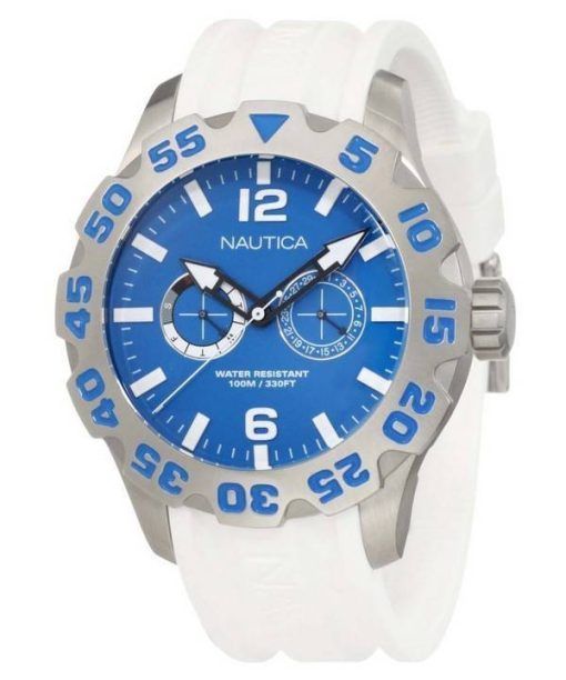 Nautica BFD 100 cadran bleu N16612G montre homme