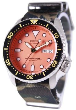 Montre 200M armée OTAN Strap SKX011J1-NATO5 masculin automatique Seiko Diver