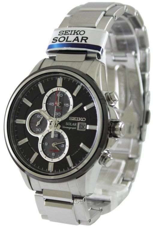 Montre Seiko chronographe solaire SSC255P1 SSC255P hommes