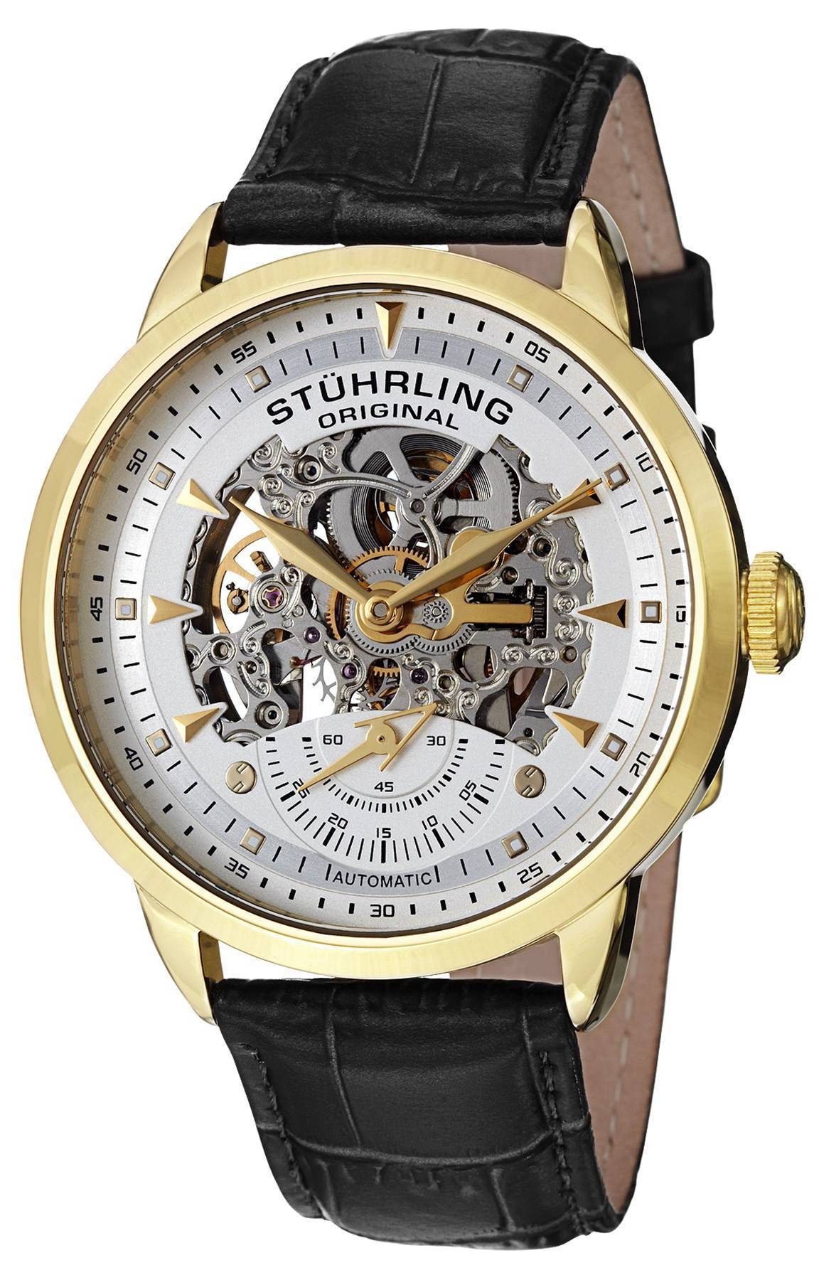 Montre squelette homme discount stuhrling