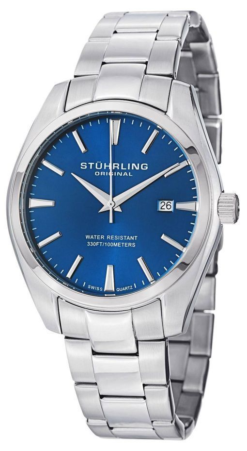 Stührling Original Ascot classique premier Swiss Quartz 414.33116 suis montre homme