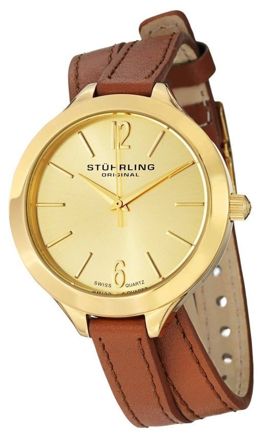 Stührling Original Soiree Deauville Sport Quartz Suisse or 568.04 Women Watch Dial