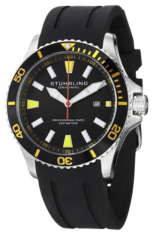 Stührling Original Aqua Diver Regatta Quartz 706.04 Montre Homme