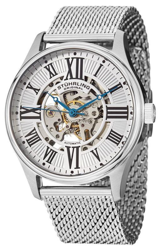 Stührling Original Atrium élite 747M.01 squelette automatique montre homme