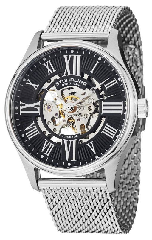 Stührling Original Atrium élite 747M.02 squelette automatique montre homme