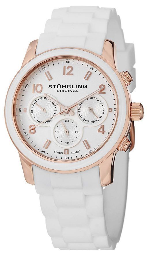 Montres Stührling Original Audrey Eden Rose or chronographe 796.01 féminin