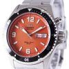 Orient Mako Automatique Diver cadran orange montre de FEM65001MV hommes