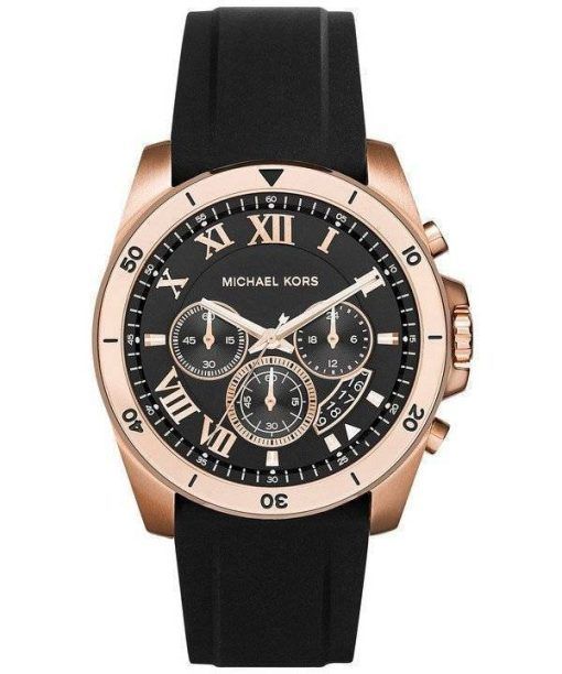 Michael Kors Brecken noir cadran chronographe MK8436 montre homme