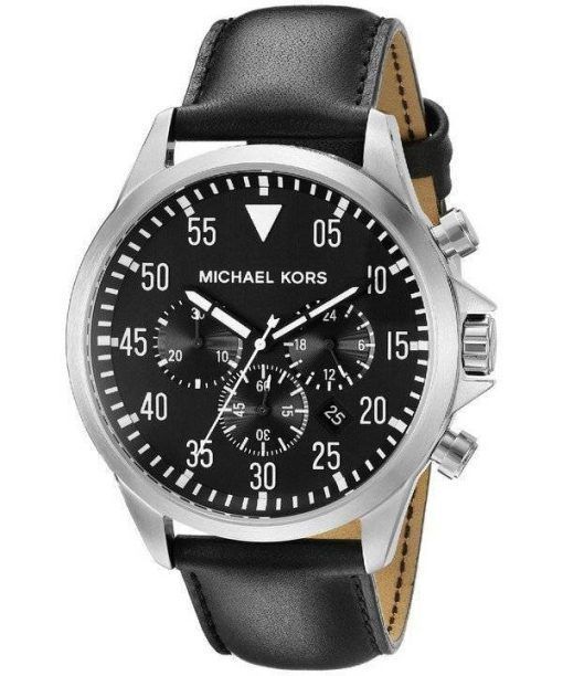 Michael Kors calibre montre chronographe cadran noir MK8442 masculin