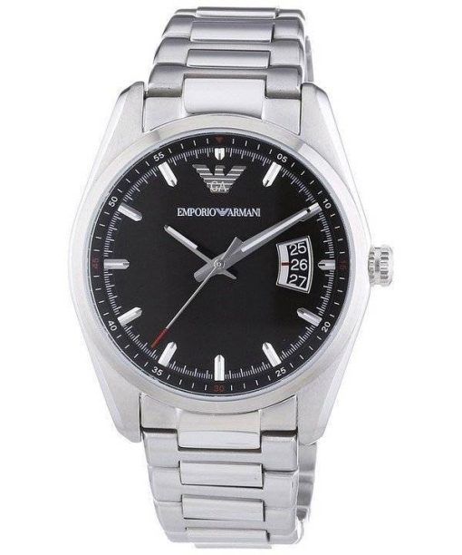 Montre Emporio Armani Sportivo Quartz cadran noir AR6019 masculin