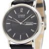 Montre Citizen Eco-Drive Black Leather Strap BM8240-03E masculine