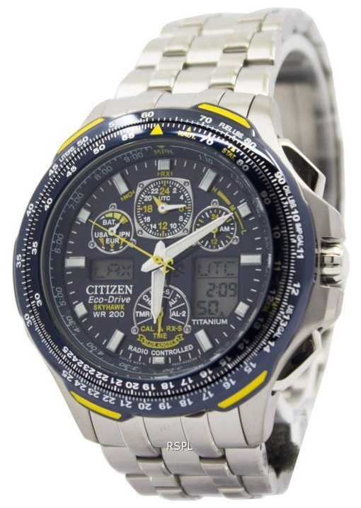 Citizen Skyhawk Eco Drive titane radiocommandés JY0050 - 55 L JY0050 Promaster montre homme