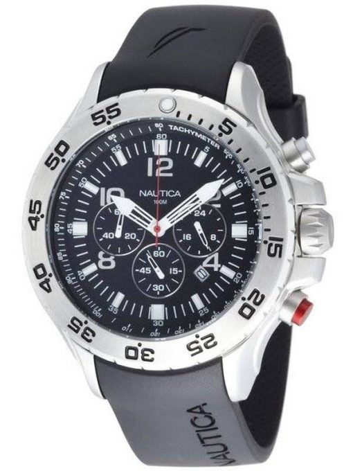 Noir de Nautica NST chronographe N14536G Mens Watch