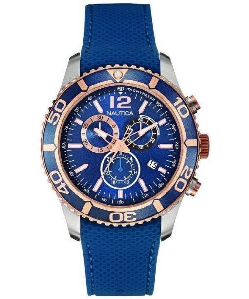 Nautica Quartz chronographe tachymètre NAI16502G montre homme