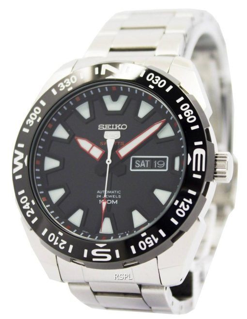 Seiko 5 Sports automatique 24 bijoux 100M SRP743K1 SRP743K hommes