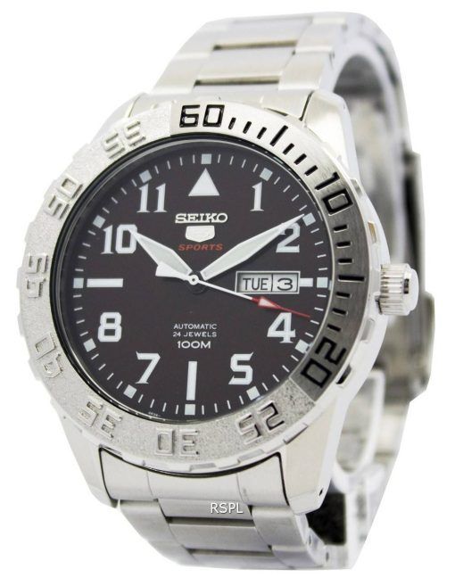 Seiko 5 Sports automatique 24 bijoux 100M SRP753K1 SRP753K hommes