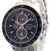 Montre Seiko Sportura Chronographe solaire perpétuelle SSC355P1 SSC355P masculin