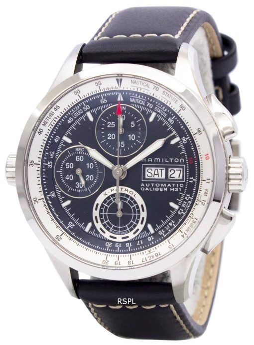 Hamilton Khaki Aviation X-patrouille chronographe automatique H76556731 montre homme