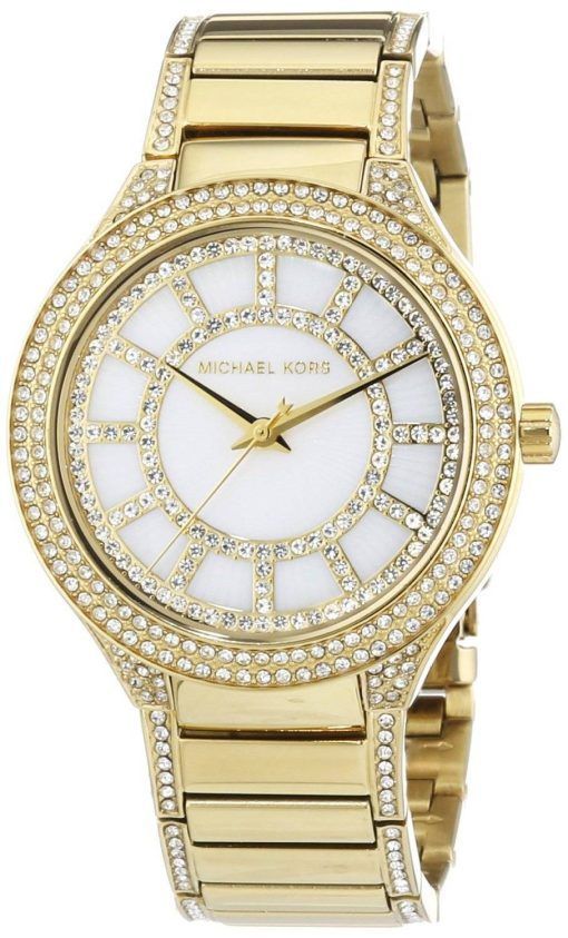 Montre Michael Kors Kerry Accent Cristal doré MK3312 féminin