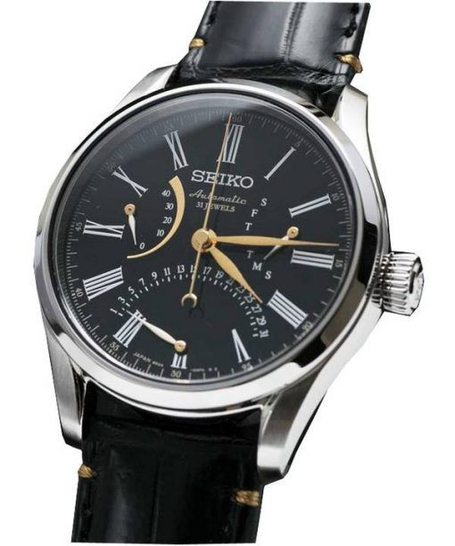 Montre Seiko Presage « URUSHI » mise en veille automatique réserve SARD011 masculin