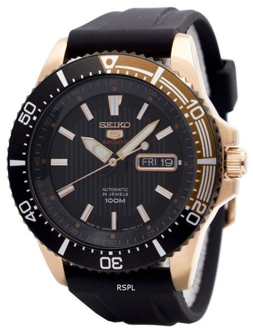 Seiko 5 Sports automatique 24 bijoux Japon fait SRP560J1 SRP560J montre homme