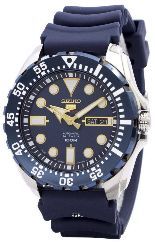 Seiko 5 Sports automatique 24 bijoux Japon fait SRP605J2 montre homme