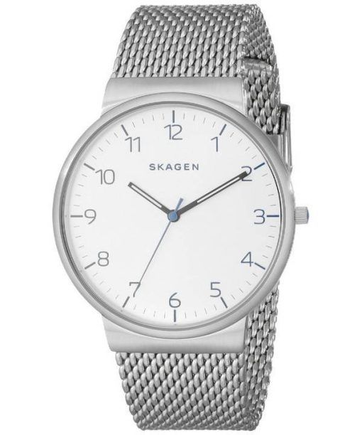 Montre Skagen Ancher Quartz cadran argenté SKW6163 masculin