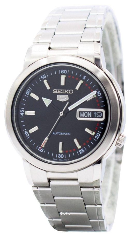 Montre Seiko 5 automatique cadran noir SNXE99 SNXE99K1 SNXE99K hommes