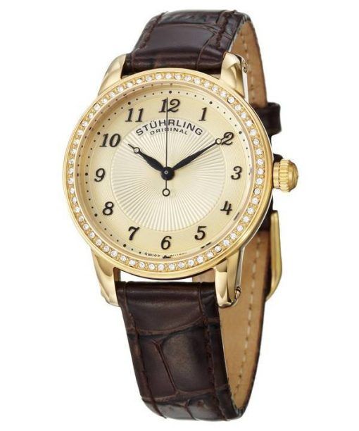 Stührling Original Symphonie Ultra mince de Swarovski Quartz Suisse 651.02 Women Watch