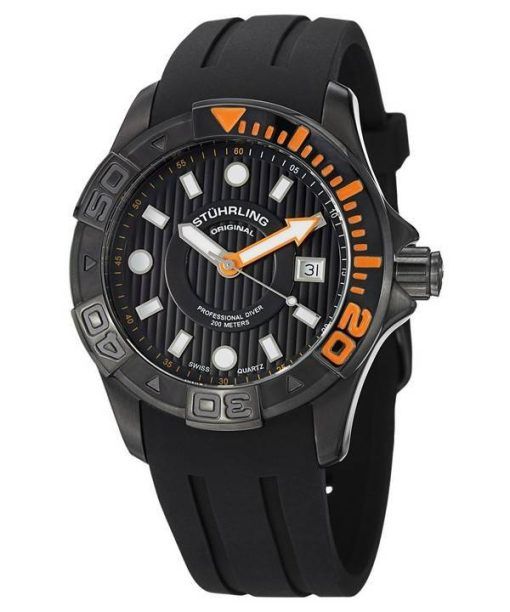 Stührling Original Aquadiver Manta Ray montre Quartz Suisse 718.04 masculin