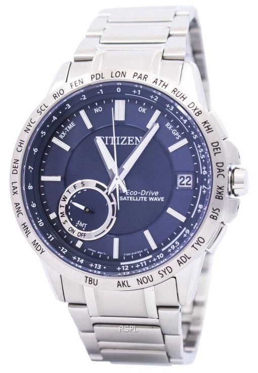 Montre Citizen Eco-Drive Satellite Vague World Time GPS CC3000-89L hommes