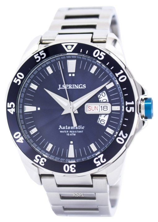 J.Springs par Seiko automatique cadran bleu 100M BEB068 montre homme