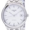 Longines Flagship automatique cadran blanc L4.774.4.12.6 montre homme