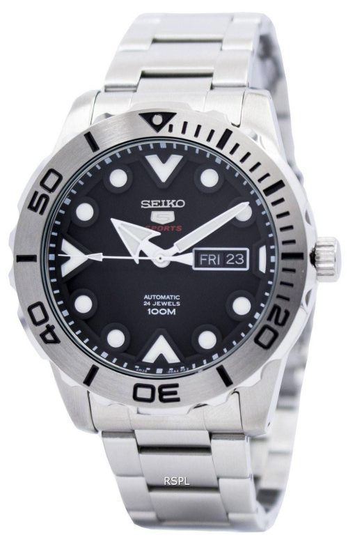 Montre Seiko 5 Sports automatique 24 bijoux SRPA03 SRPA03K1 SRPA03K hommes