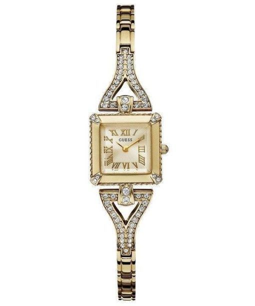 Guess montre couleur or en acier inoxydable cristaux de Quartz U0137L2 féminin