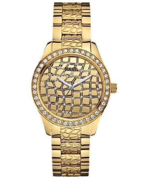 Guess montre cristaux Animal féminin couleur argent Quartz U0236L2 féminin