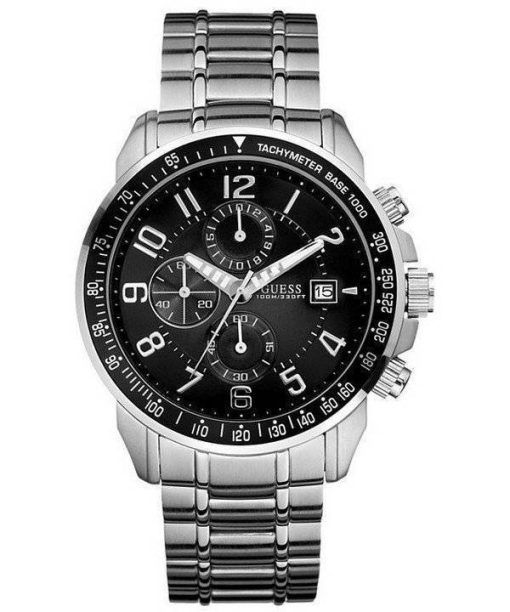 Guess montre chronographe Quartz en acier inoxydable U15072G1 masculin