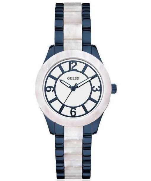 Guess montre déesse deux tons en acier inoxydable Quartz W0074L3 féminin