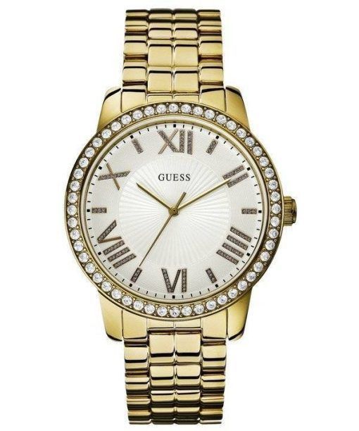 Guess montre Allure Chronographe Quartz cristaux W0329L2 féminin