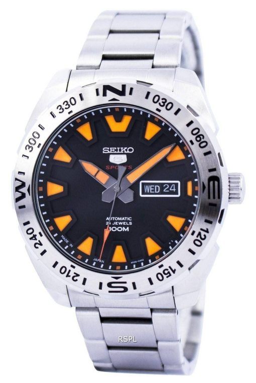 Montre Seiko 5 Sport Automatique 24 Joyaux Japon Made SRP741J2 hommes