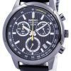 Montre Seiko Quartz Chronographe Tachymètre 100M SSB213 SSB213P1 SSB213P hommes