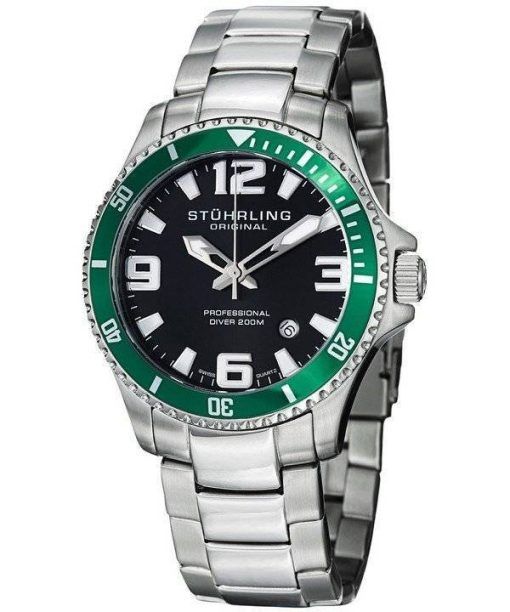 Stührling Original régate Champion professionnel Diver 200M 395.33P154 montre homme