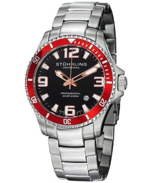 Stührling Original régate Champion professionnel Diver 200M 395.33TT11 montre homme