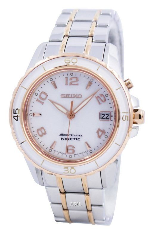 Montre Seiko Sportura Kinetic SKA878 SKA878P1 SKA878P féminin