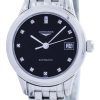 Longines La Grande Classique De Flagship Automatic Power Reserve accent de diamants L4.274.4.57.6 Montre Femme