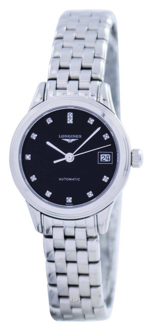 Longines La Grande Classique De Flagship Automatic Power Reserve accent de diamants L4.274.4.57.6 Montre Femme