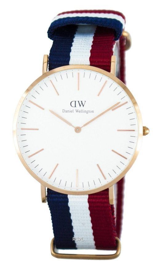 Daniel Wellington Classic Cambridge Quartz DW00100003 (0103DW) Montre Homme