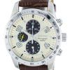 Montre Seiko Quartz alarme chronographe tachymètre SNAC09 SNAC09P1 SNAC09P hommes