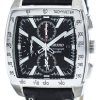 Montre Seiko Quartz alarme chronographe tachymètre SNAC29 SNAC29P1 SNAC29P hommes